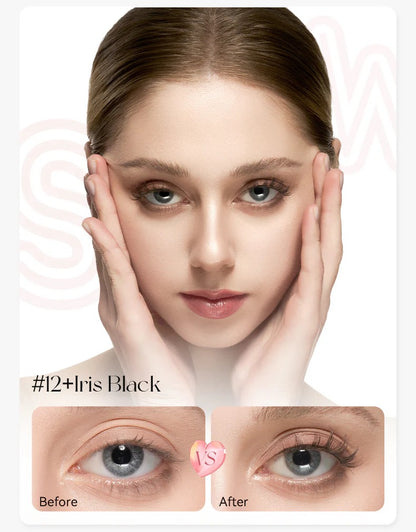 NO.12+ Iris Black Plus Soft Magnetic Eyelashes