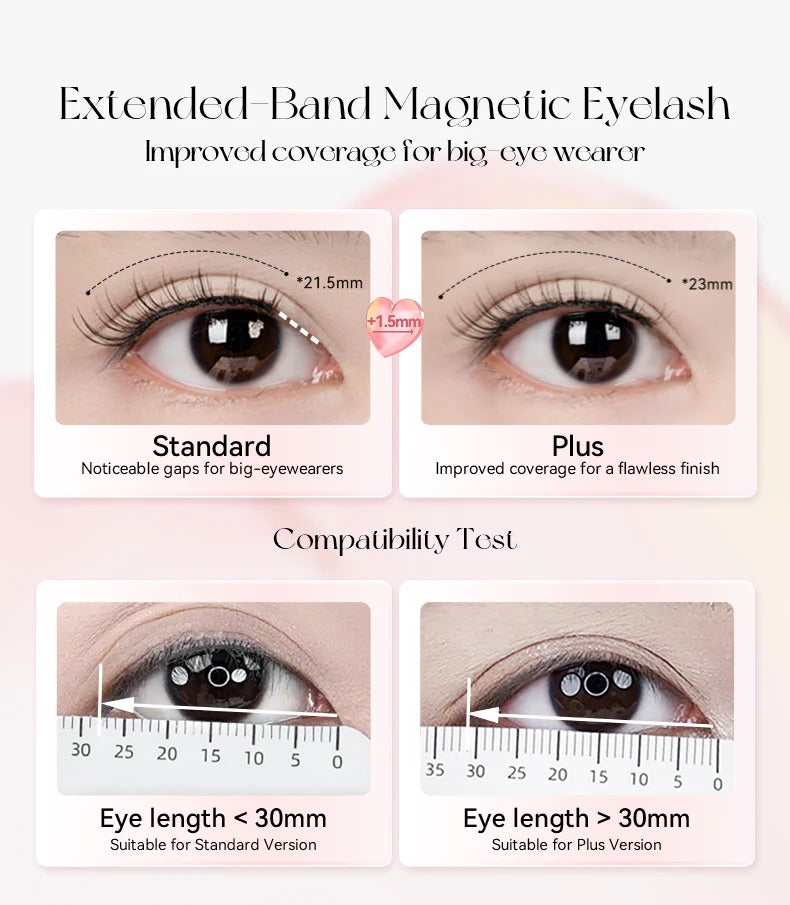 NO.12+ Iris Black Plus Soft Magnetic Eyelashes