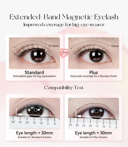 NO.12+ Iris Black Plus Soft Magnetic Eyelashes